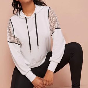 Drawstring fitness Hoodie